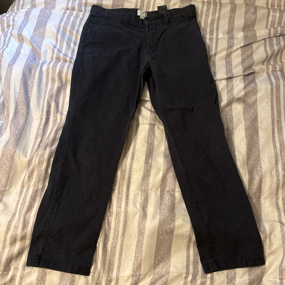 Navy Blue H&M Slim fit chino pants size 32/30